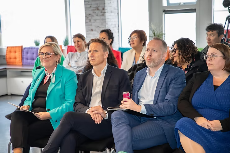 Gracelandic Echo Conference attended by President of Iceland, Halla Tómasdóttir, Minister of Social Affairs and Labour Market, Guðmundur Ingi Guðbrandsson, & First Gentleman of Iceland Björn Skúlason