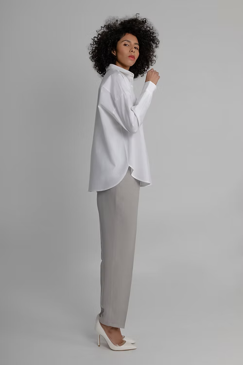 Classic Oversized Organic Cotton Shirt