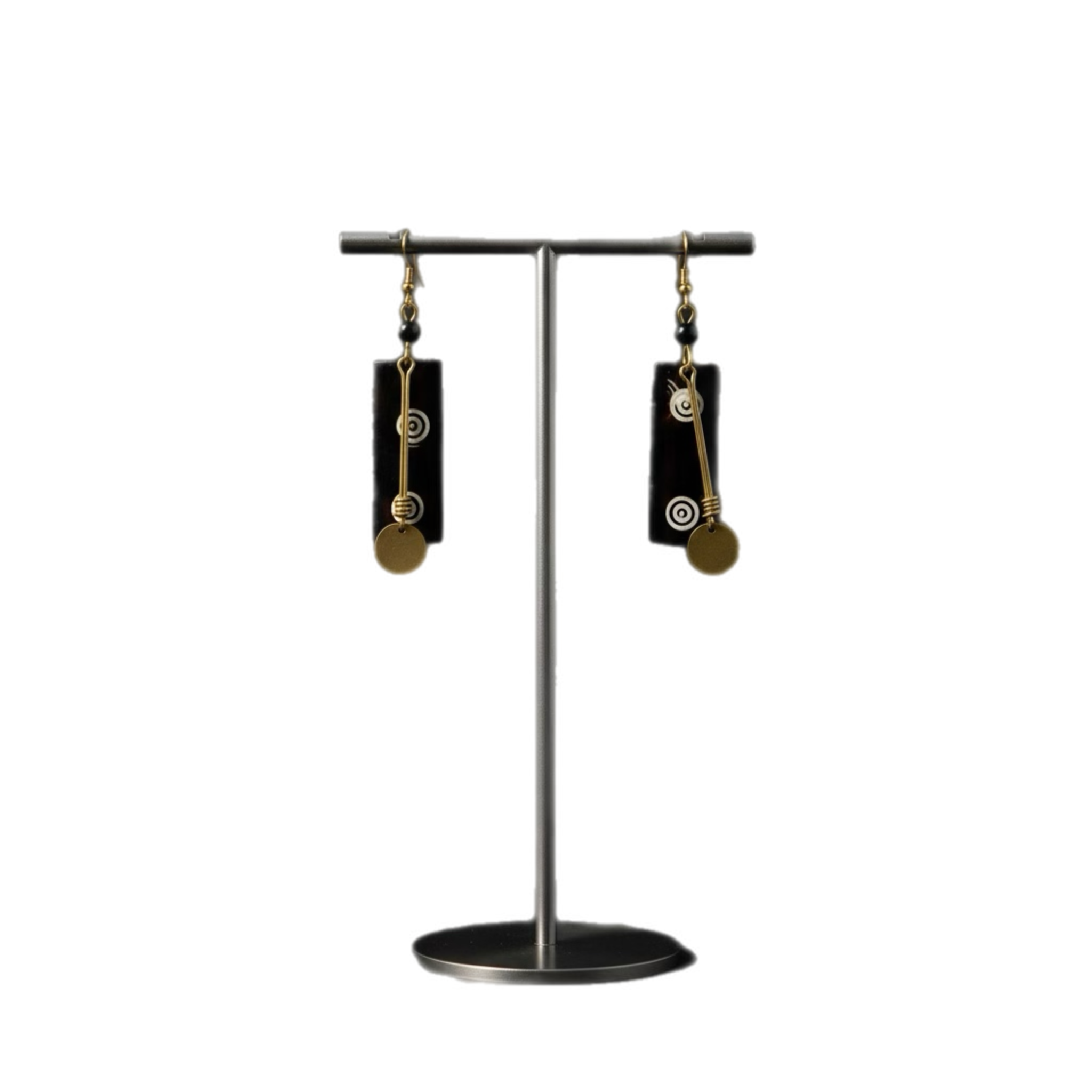 ETYANG’ MARA DISC DROP EARRINGS