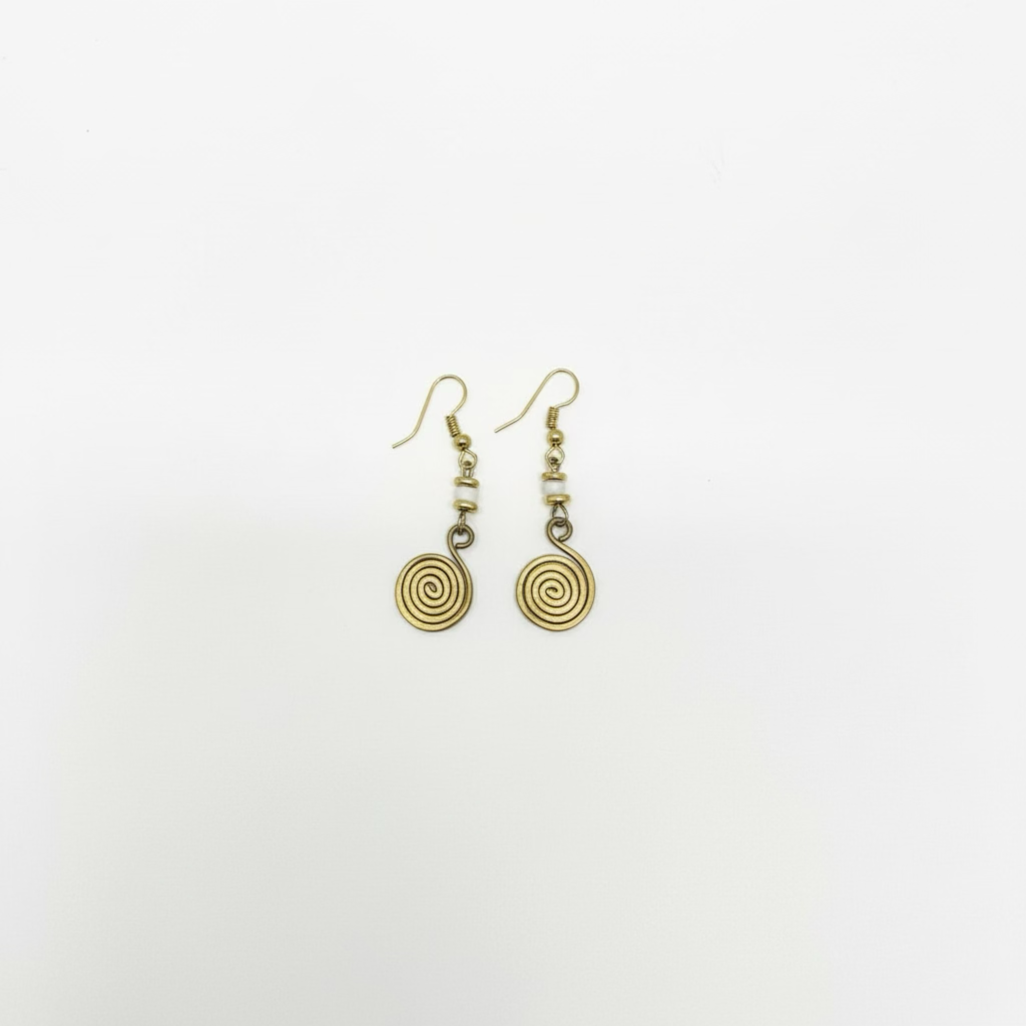 ETYANG’ MINI SPIRAL DROP EARRINGS
