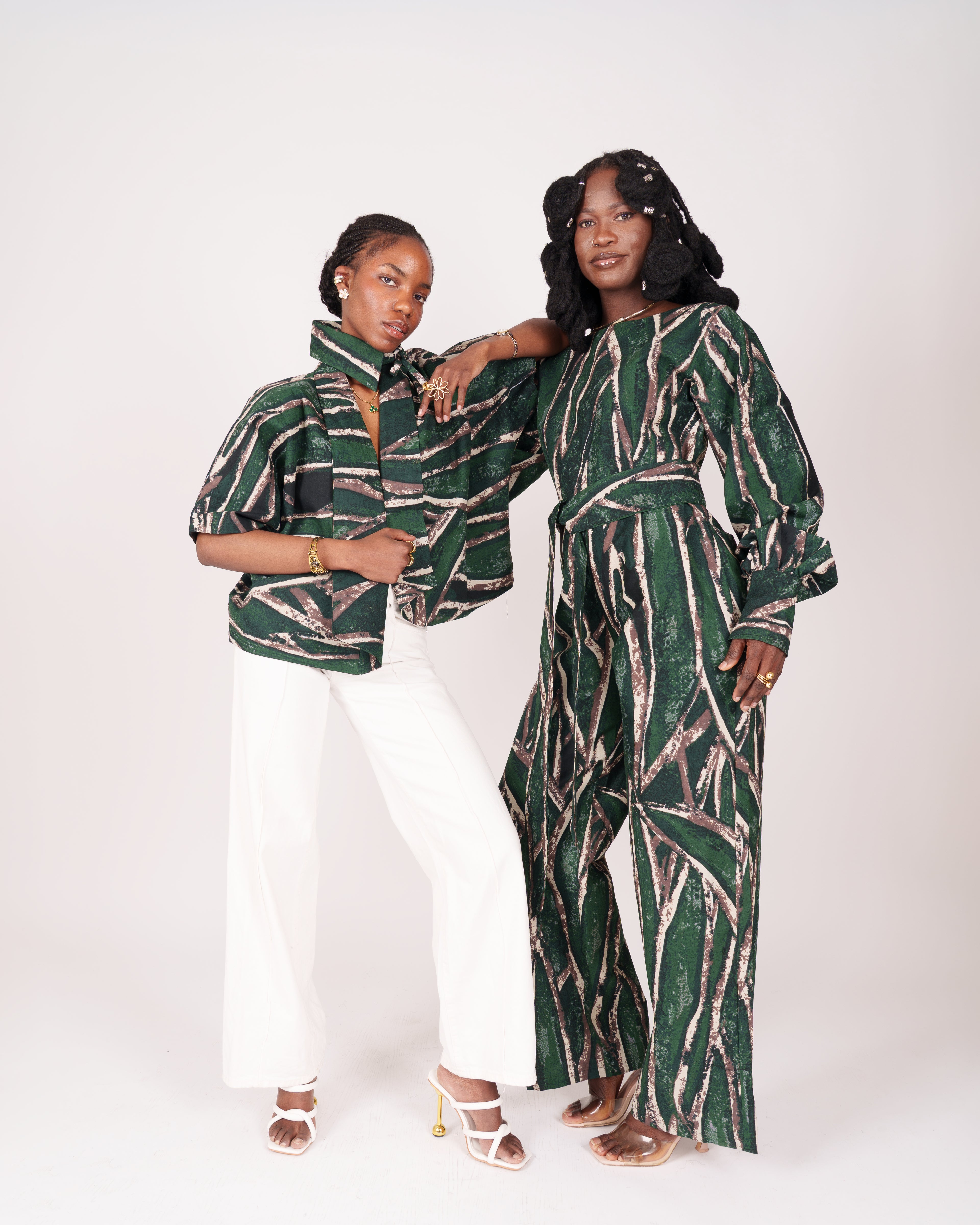 ST63 Verdant Flow Kimono Overlay Coat (SOLD OUT)
