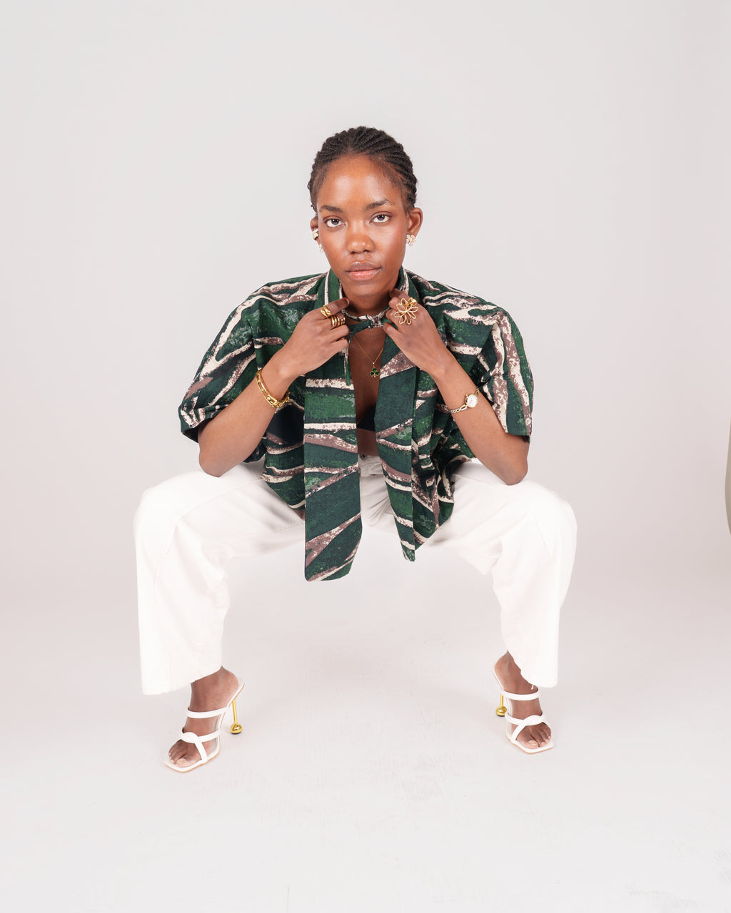 ST63 Verdant Flow Kimono Overlay Coat (SOLD OUT)