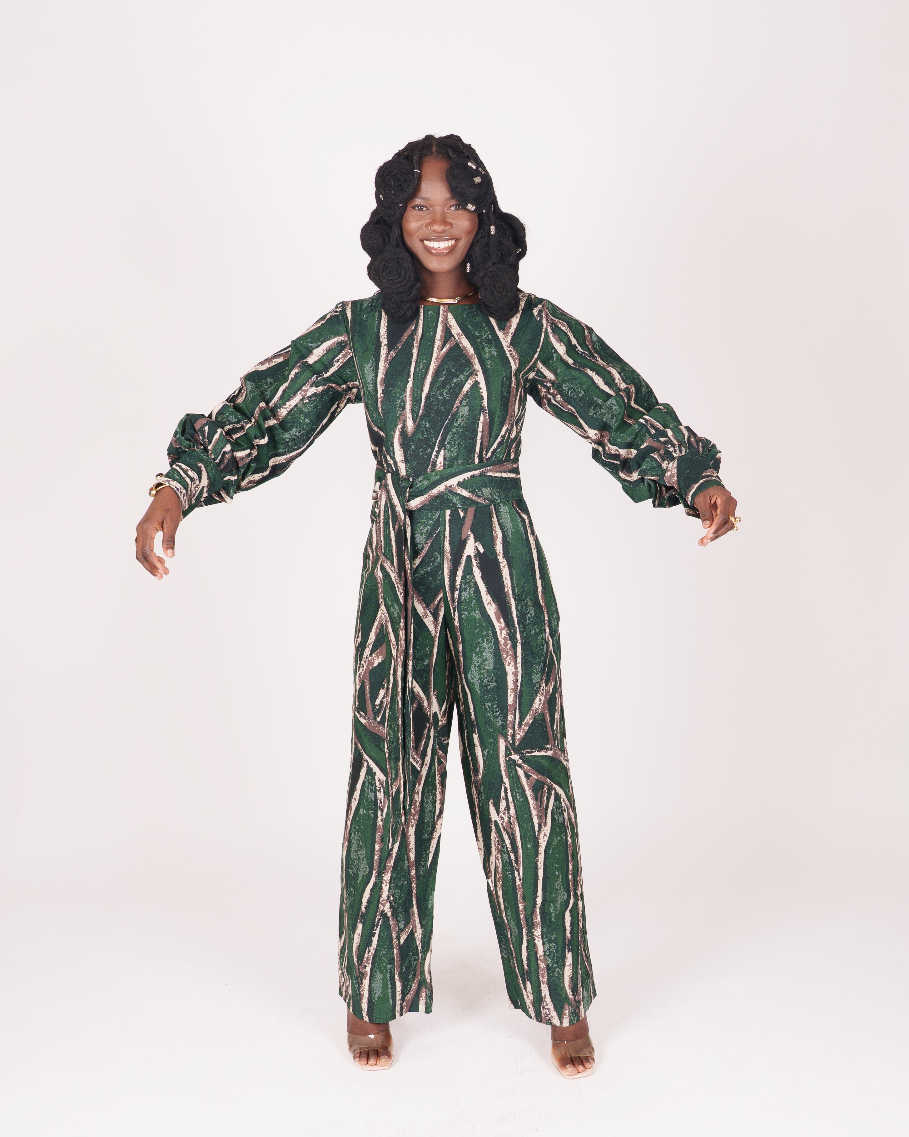 ST63 VERDANT BATIK JUMPSUIT