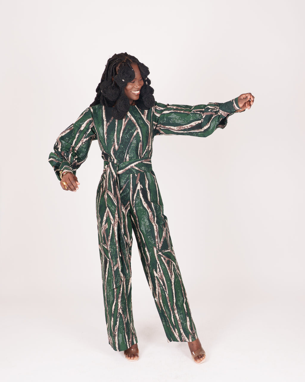 ST63 VERDANT BATIK JUMPSUIT