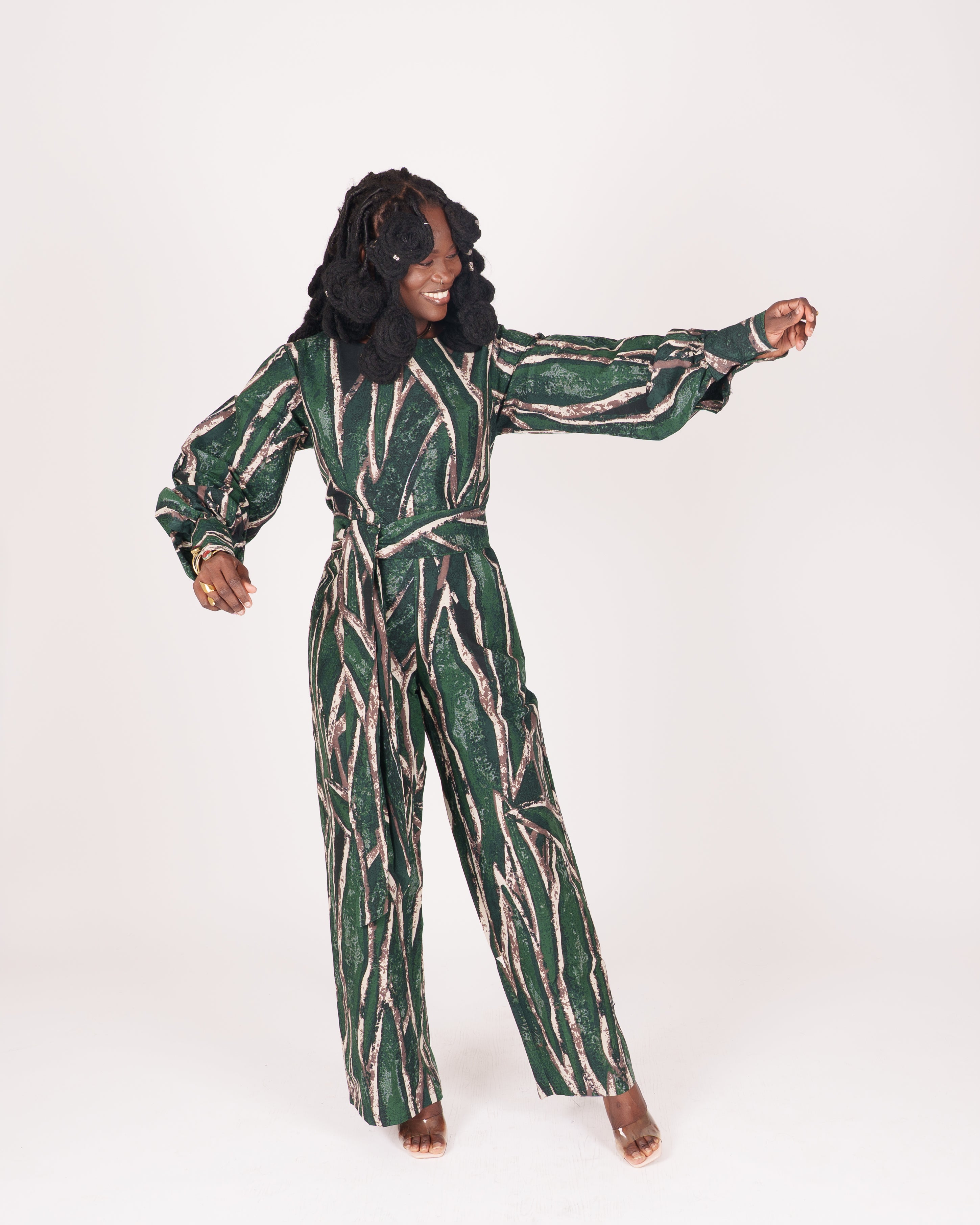 ST63 VERDANT BATIK JUMPSUIT