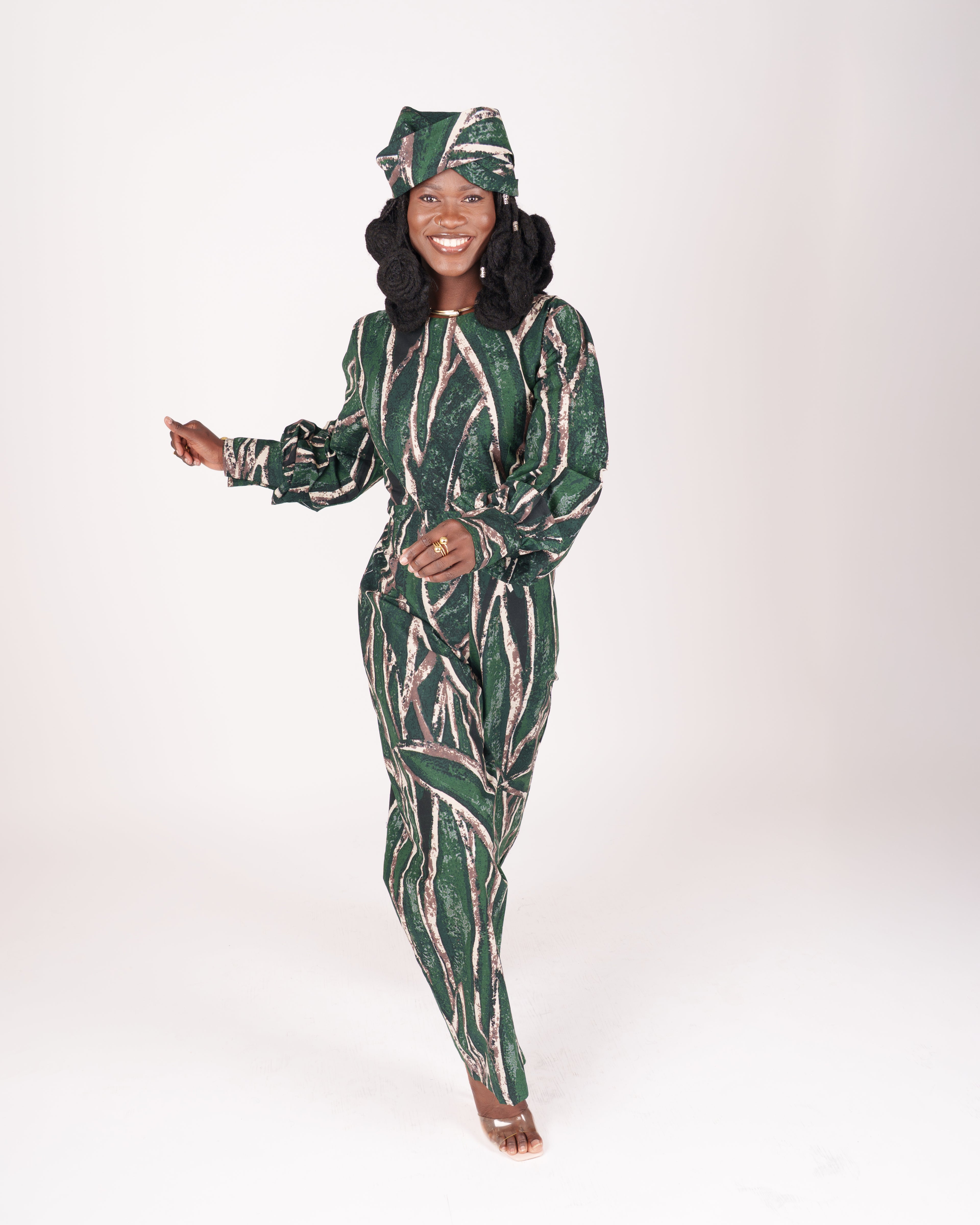 ST63 VERDANT BATIK JUMPSUIT