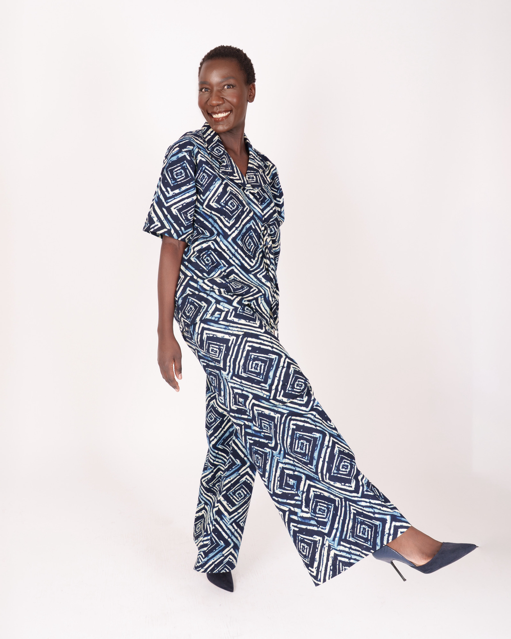 indigo geometry co-ord set