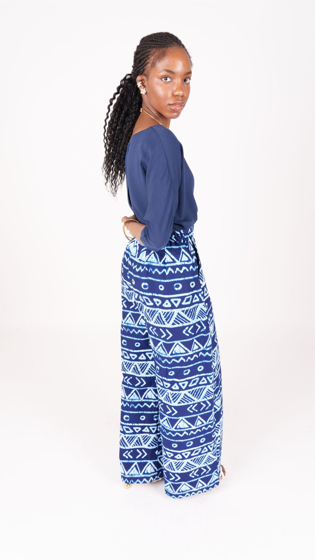 ST-1963 Geo Palazzo Pants