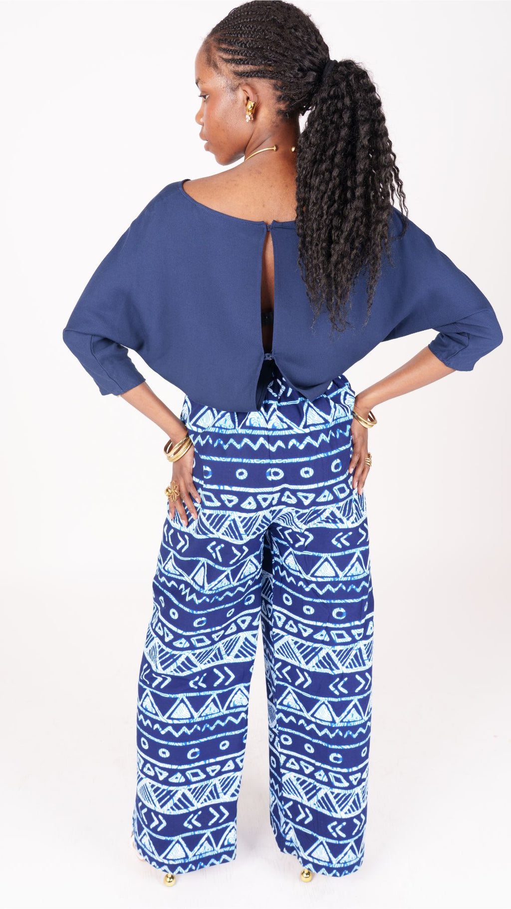 ST-1963 Geo Palazzo Pants