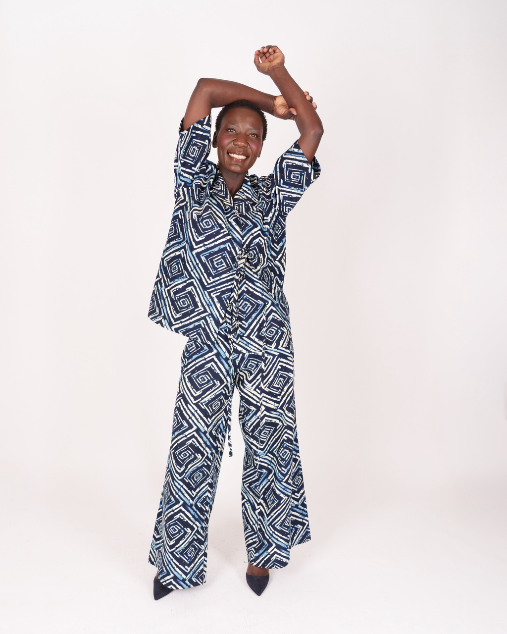 indigo geometry co-ord set
