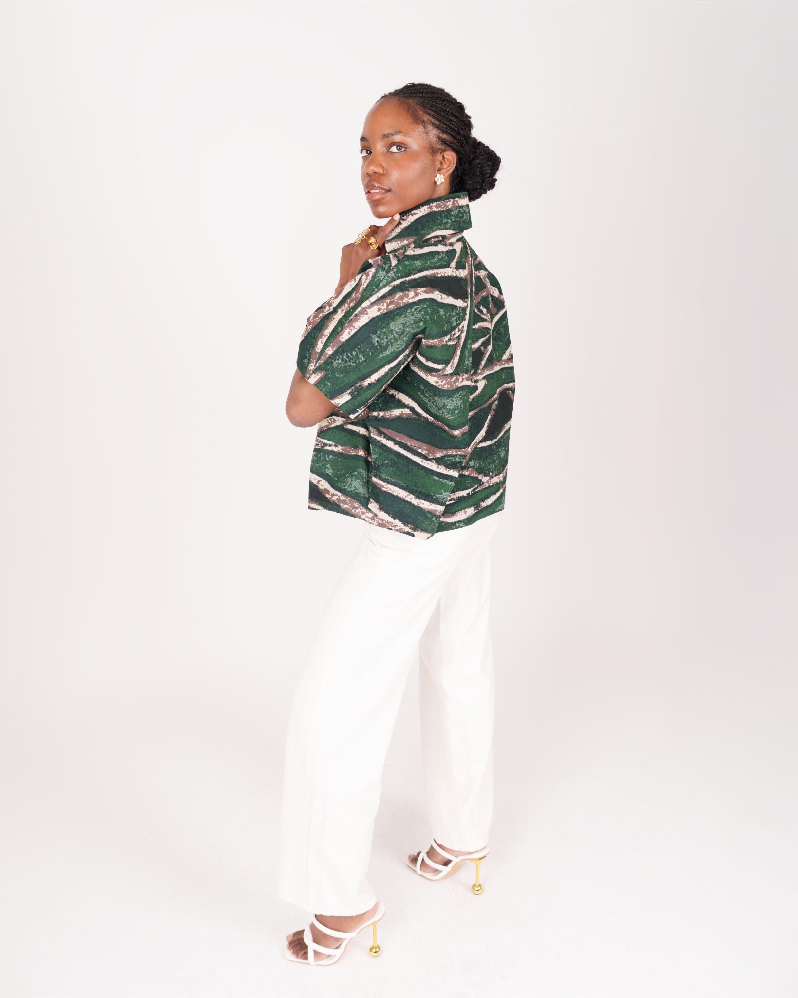 ST63 Verdant Flow Kimono Overlay Coat (SOLD OUT)
