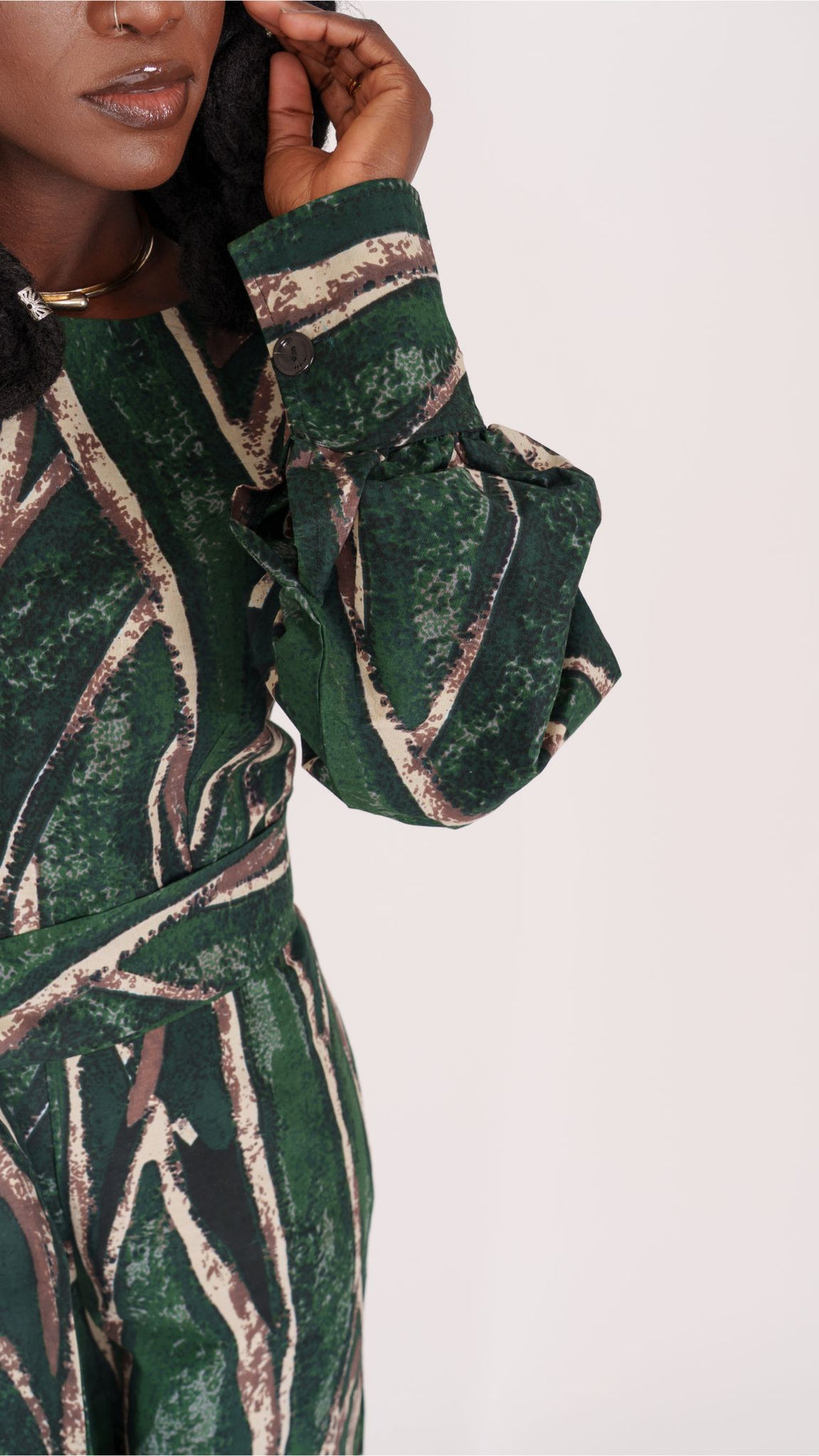 ST63 VERDANT BATIK JUMPSUIT