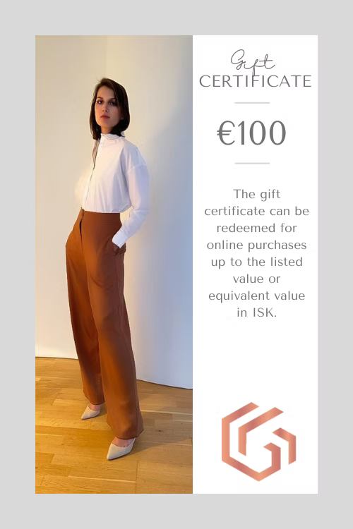 Gift Certificate Gold