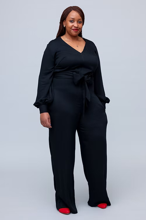 Classic Elegant Jumpsuit - Black