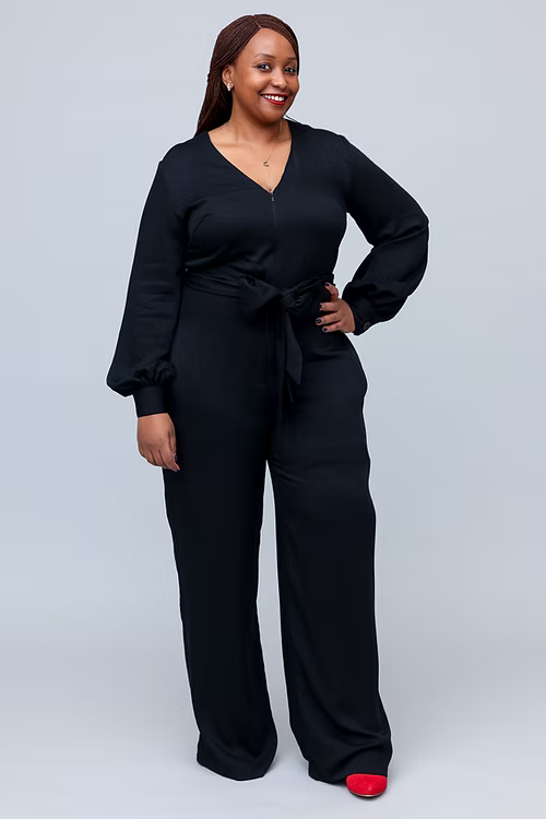 Classic Elegant Jumpsuit - Black