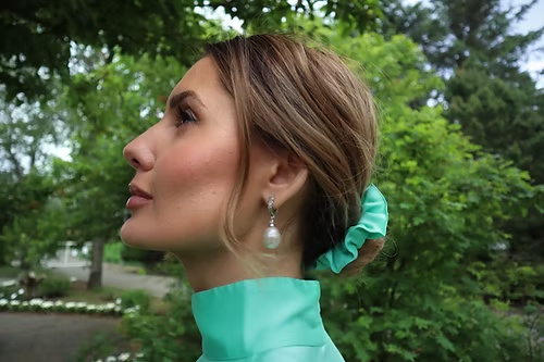 Mulberry Silk Scrunchy