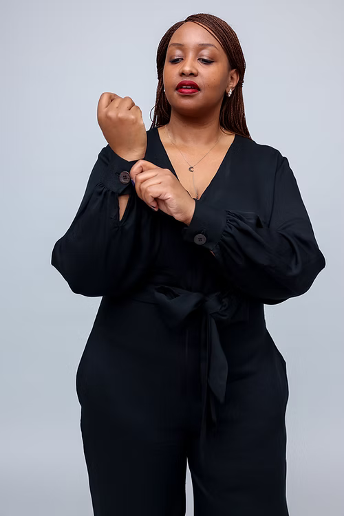 Classic Elegant Jumpsuit - Black