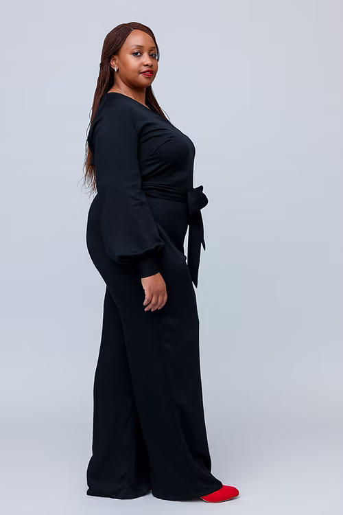 Classic Elegant Jumpsuit - Camel