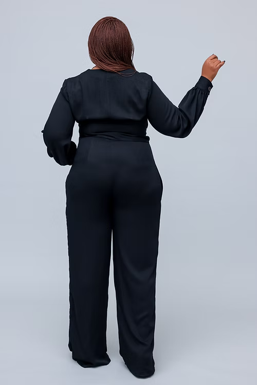 Classic Elegant Jumpsuit - Camel