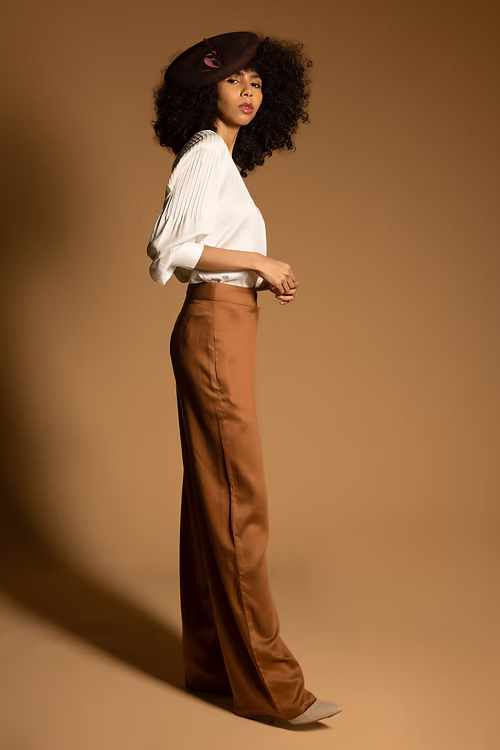 Classic Elegant Wide Leg Pants