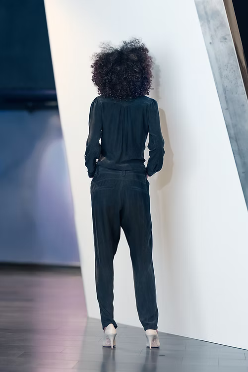 Cavier Sandwashed Mulberry Silk Jumpsuit