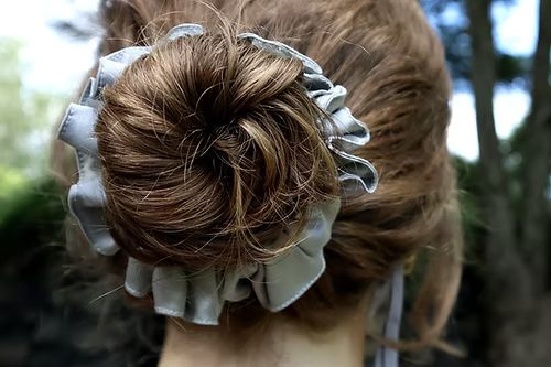 Mulberry Silk Scrunchy